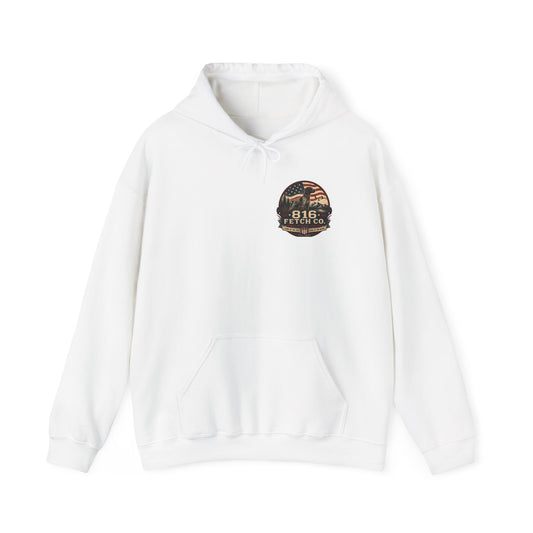 Patriotic GSP 816 Fetch Co. Hoodie - Comfort Colors