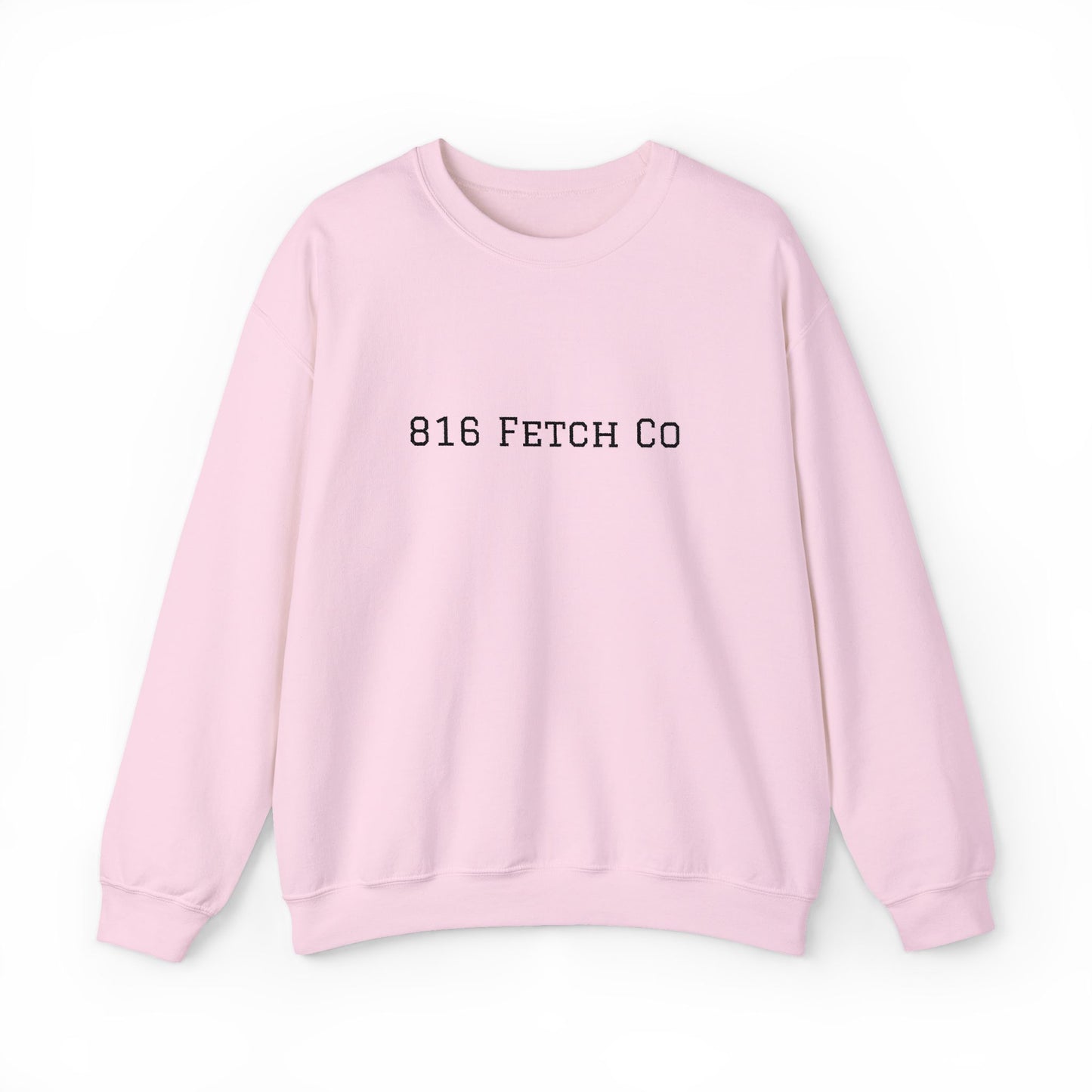 816 Fetch Co. Embroidered Crewneck Sweatshirt