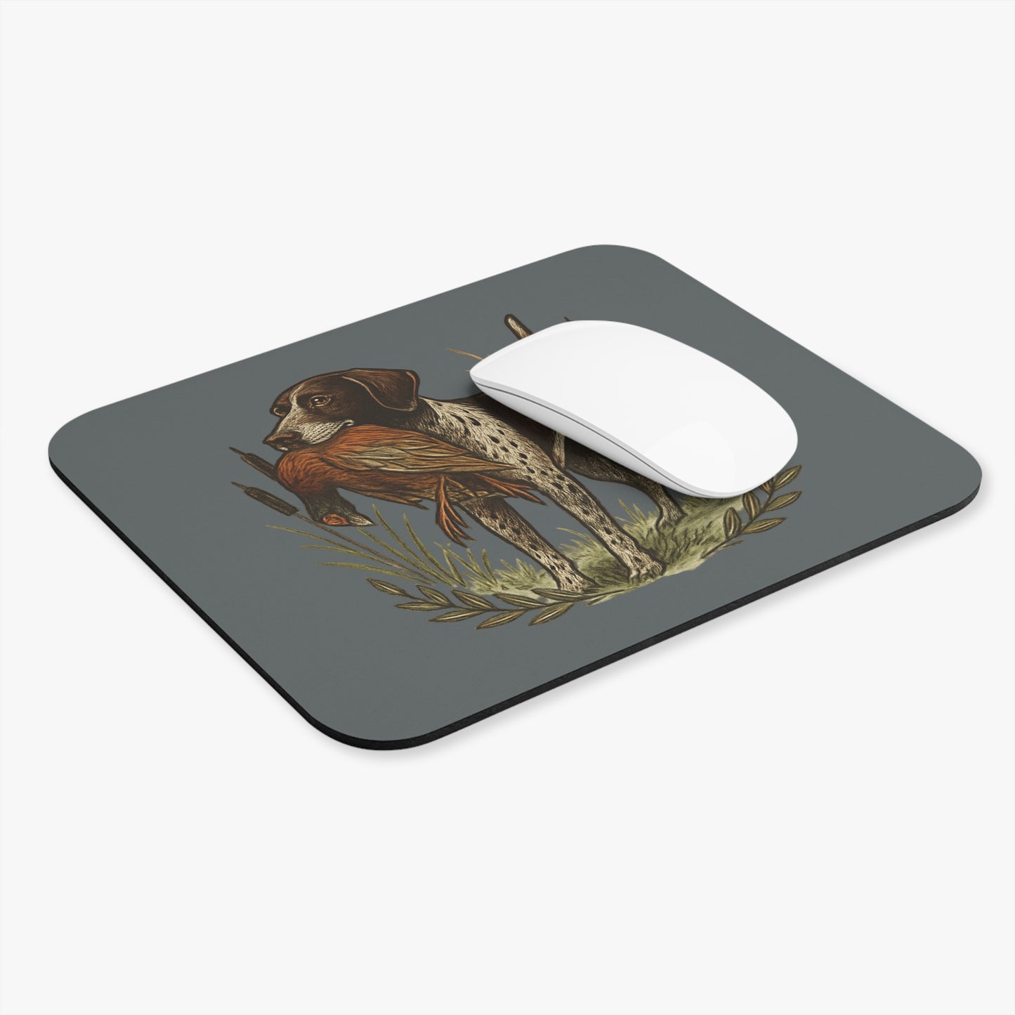 Hunting Dog  — Rustic GSP Desk Mat for Hunters