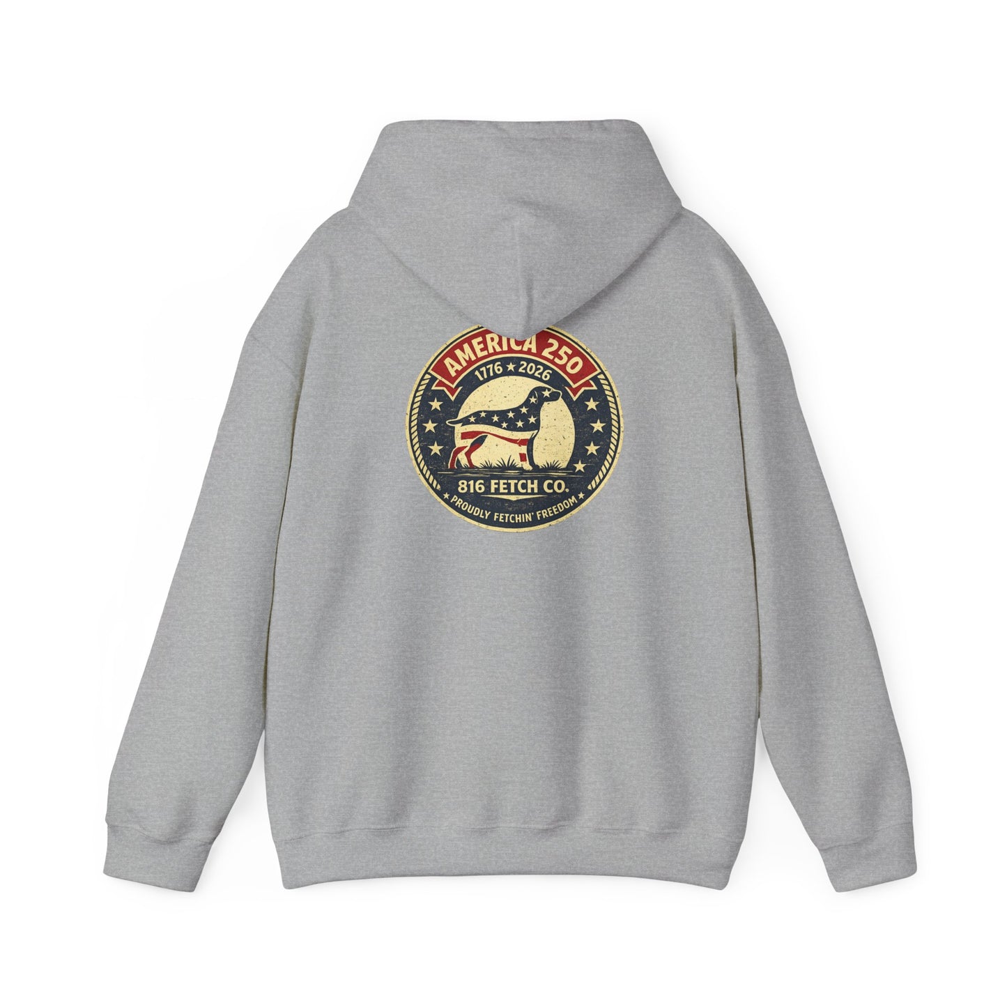 America 250 Hoodie – Patriotic 1776–2026