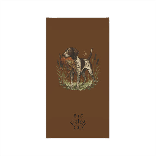 Dog Hunting Neck Gaiter — Pointer Retriever Design for Outdoor & Hunting