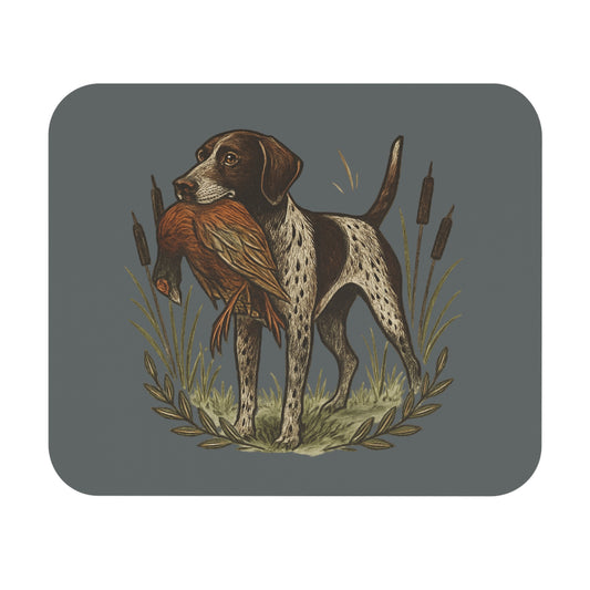 Hunting Dog  — Rustic GSP Desk Mat for Hunters