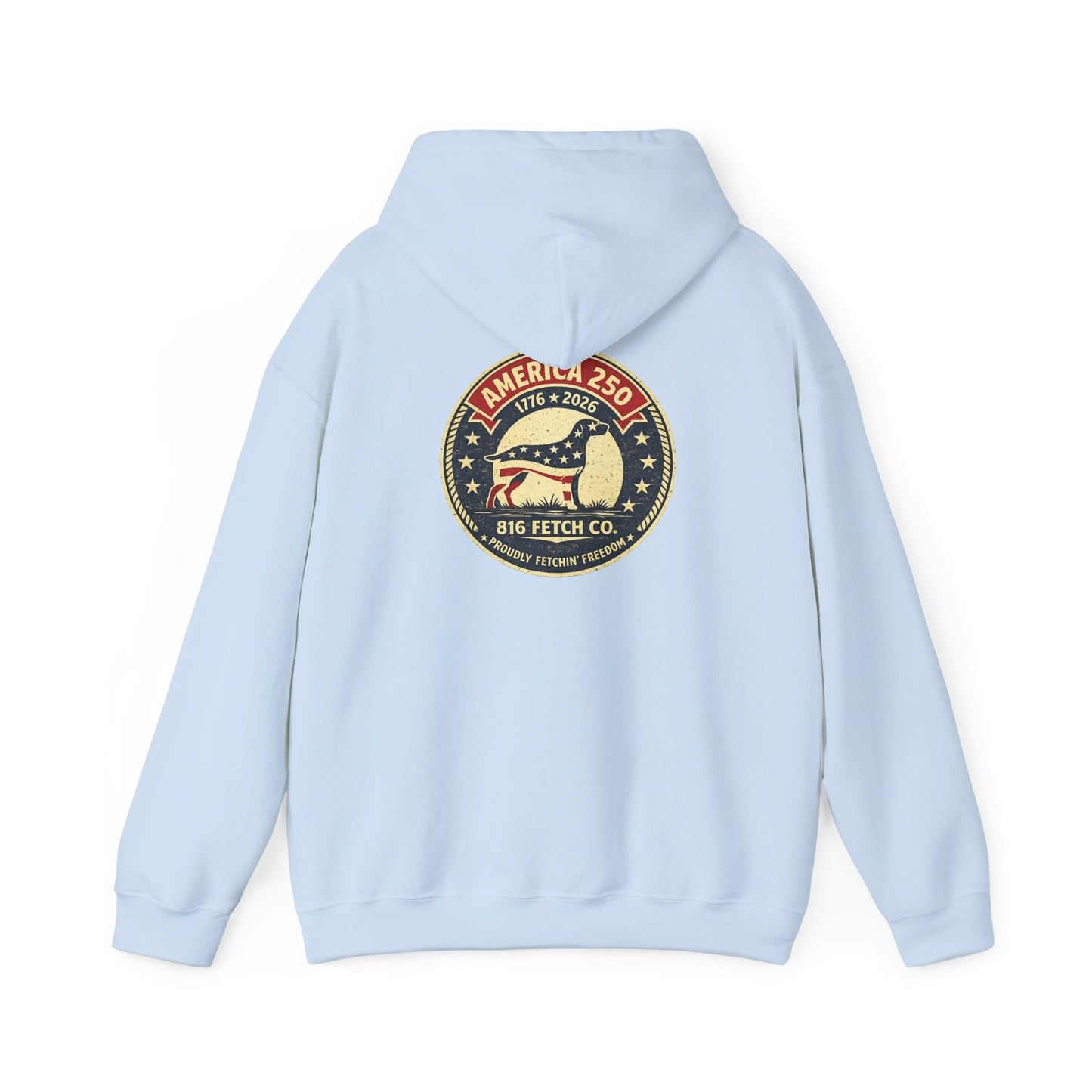 America 250 Hoodie – Patriotic 1776–2026
