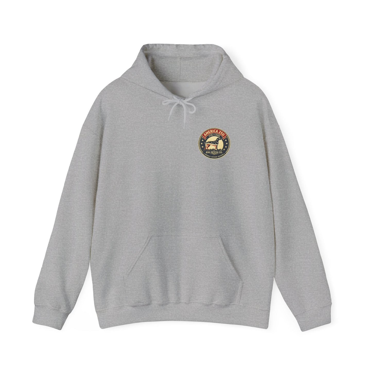 America 250 Hoodie – Patriotic 1776–2026
