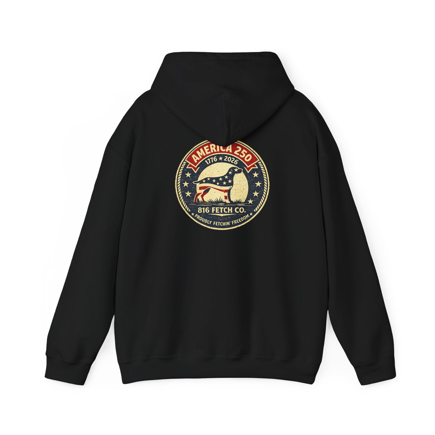 America 250 Hoodie – Patriotic 1776–2026