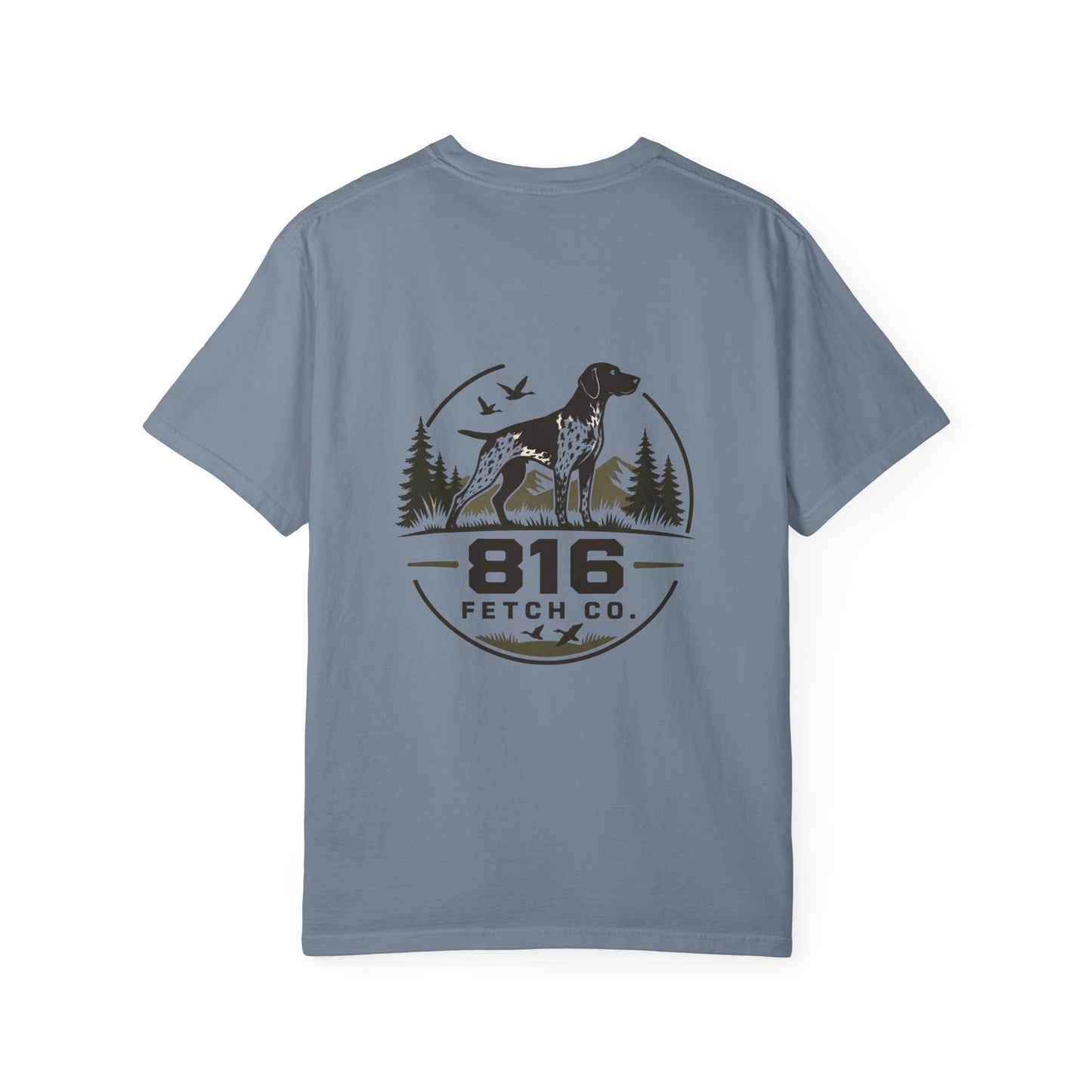 816 Fetch Co. Hunting Dog Logo Tee