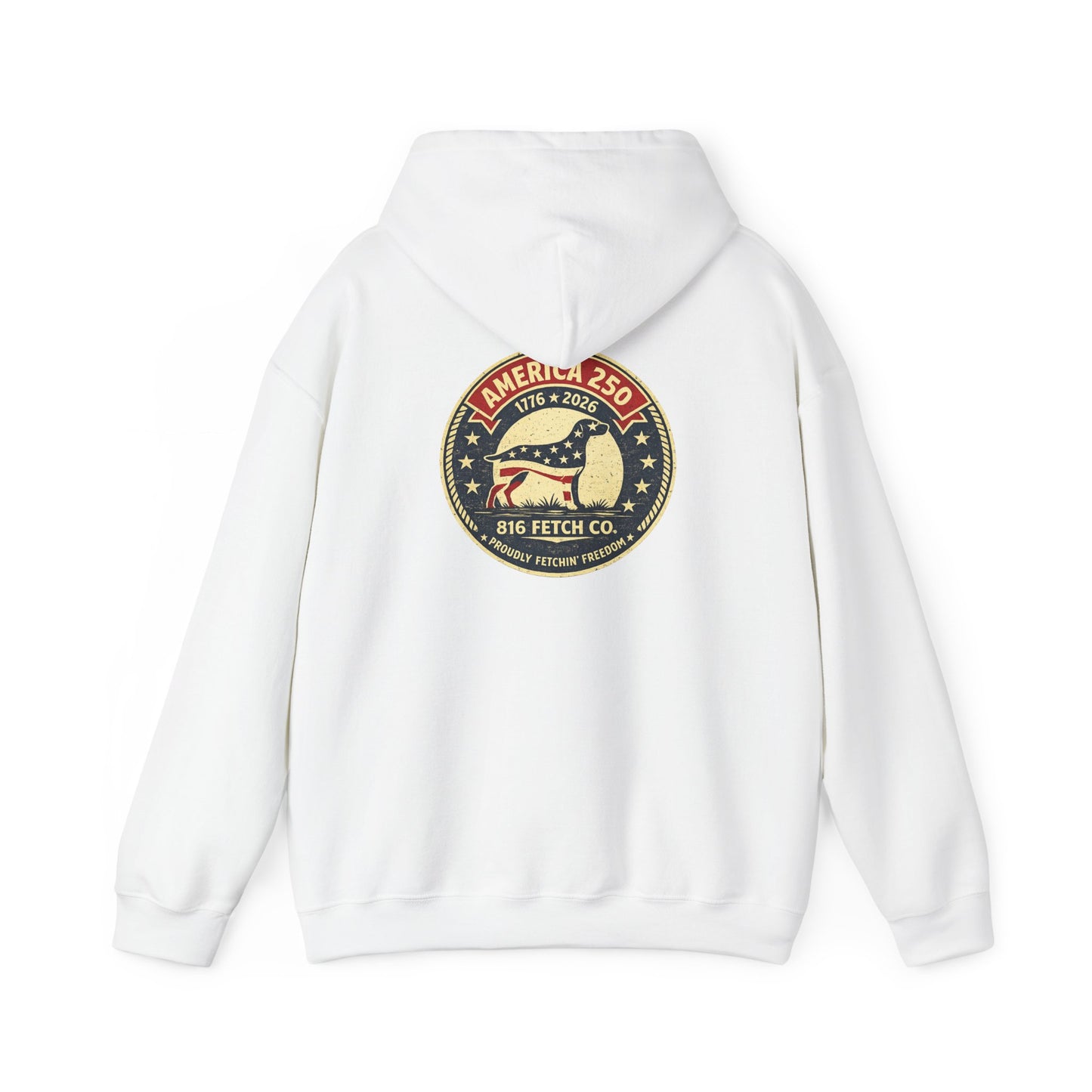 America 250 Hoodie – Patriotic 1776–2026