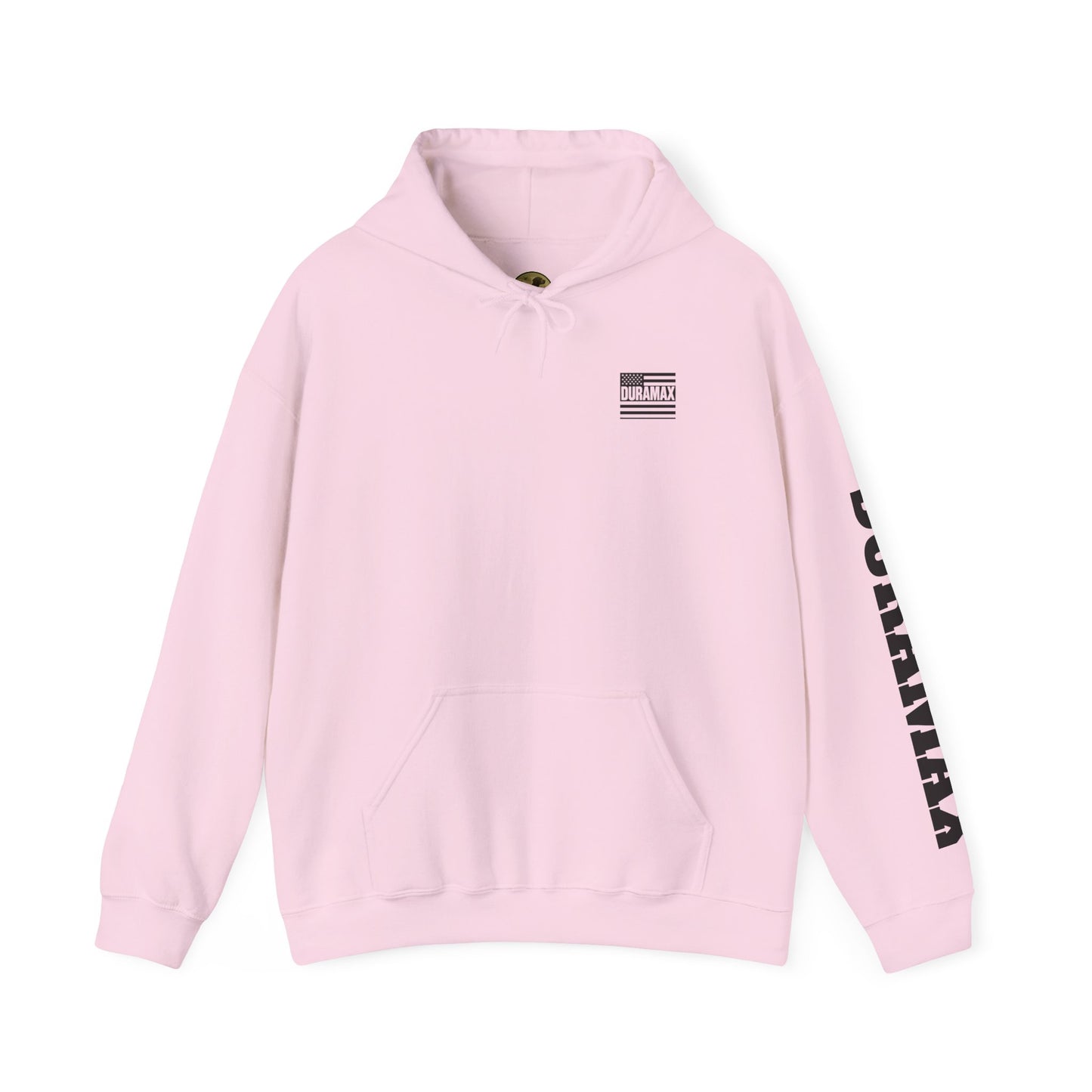 Duramax Flag Hoodie - Unisex Heavy Blend Sweatshirt, Perfect for Outdoor Activities, Casual Wear, Gifts for Truck Lovers, Patriotic [...]