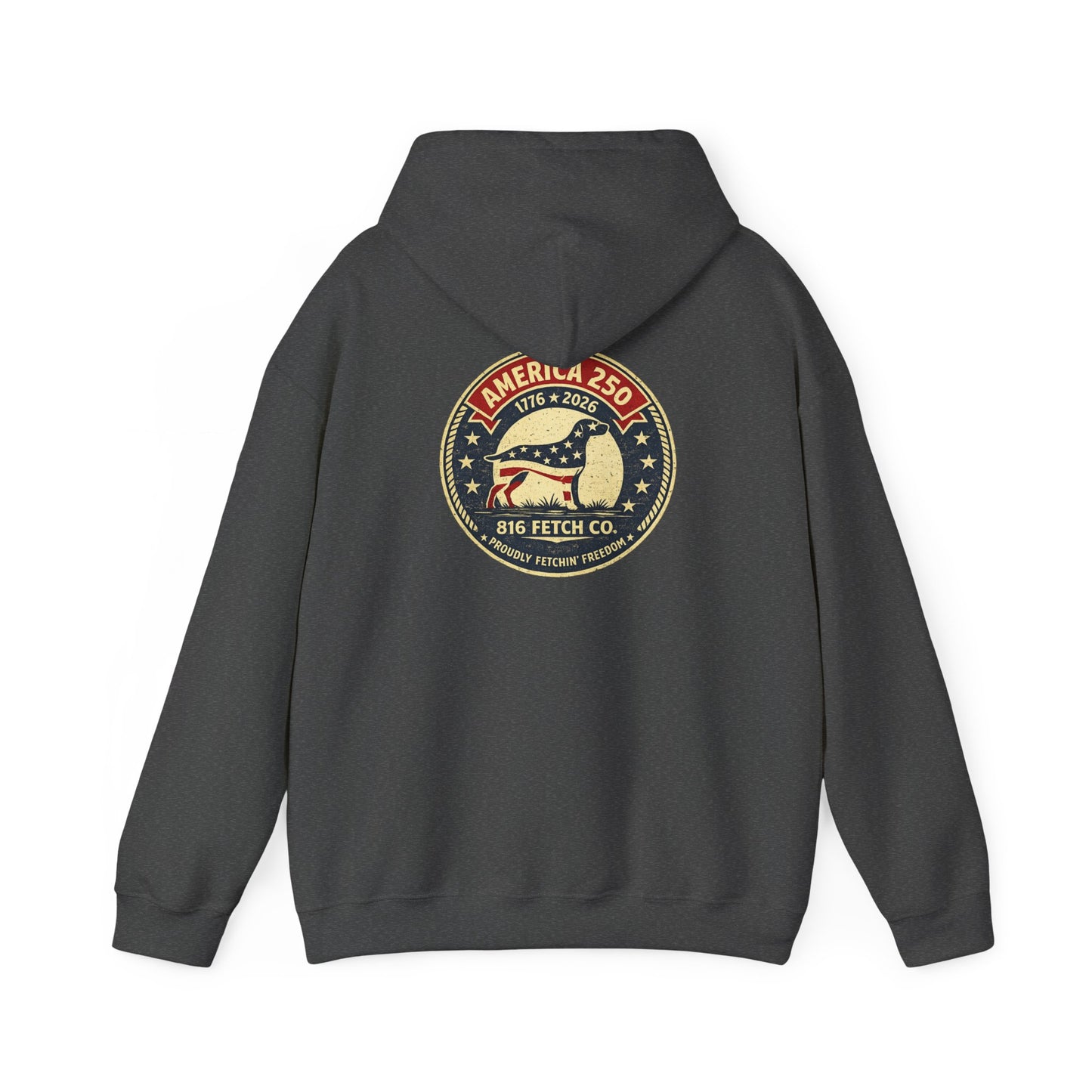 America 250 Hoodie – Patriotic 1776–2026
