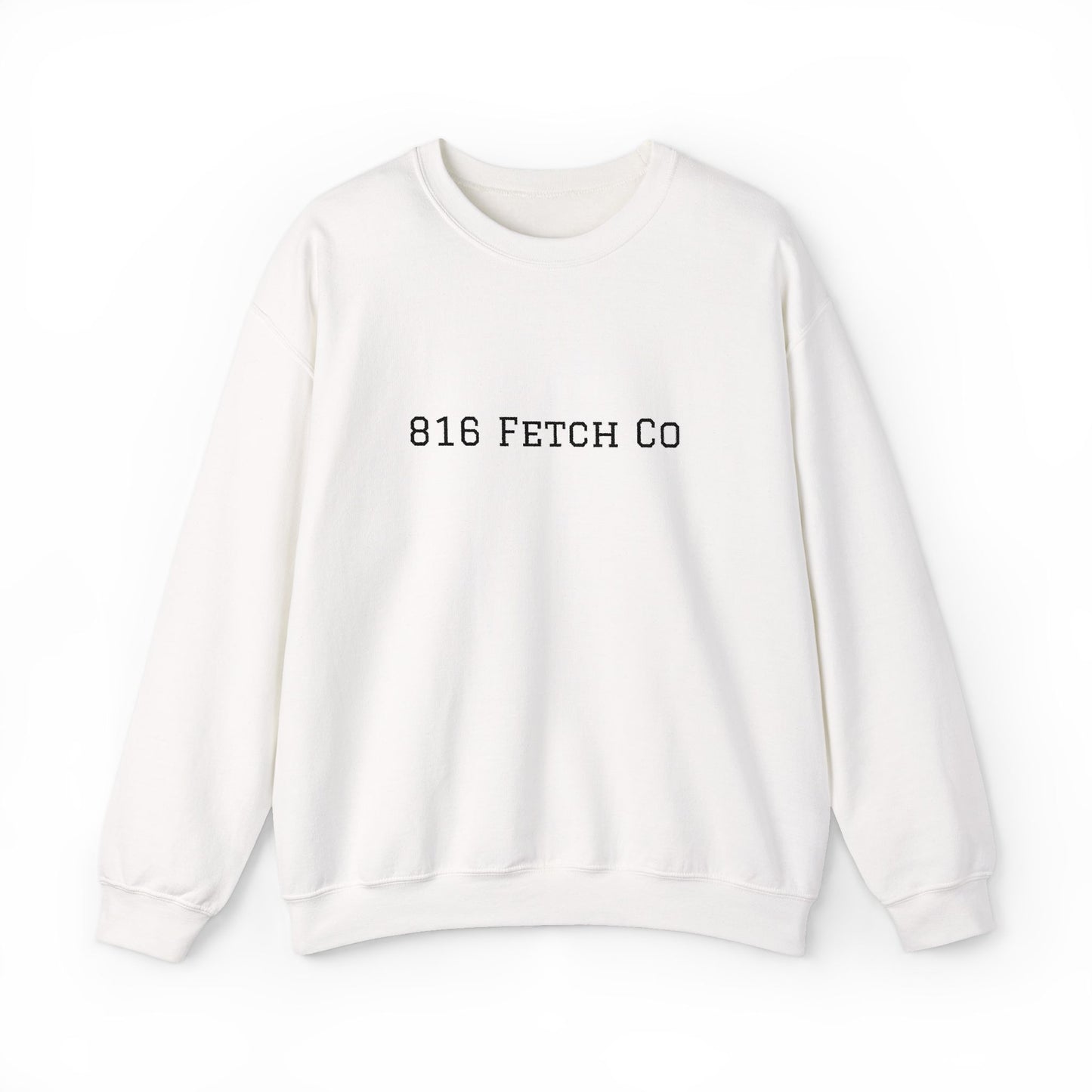 816 Fetch Co. Embroidered Crewneck Sweatshirt