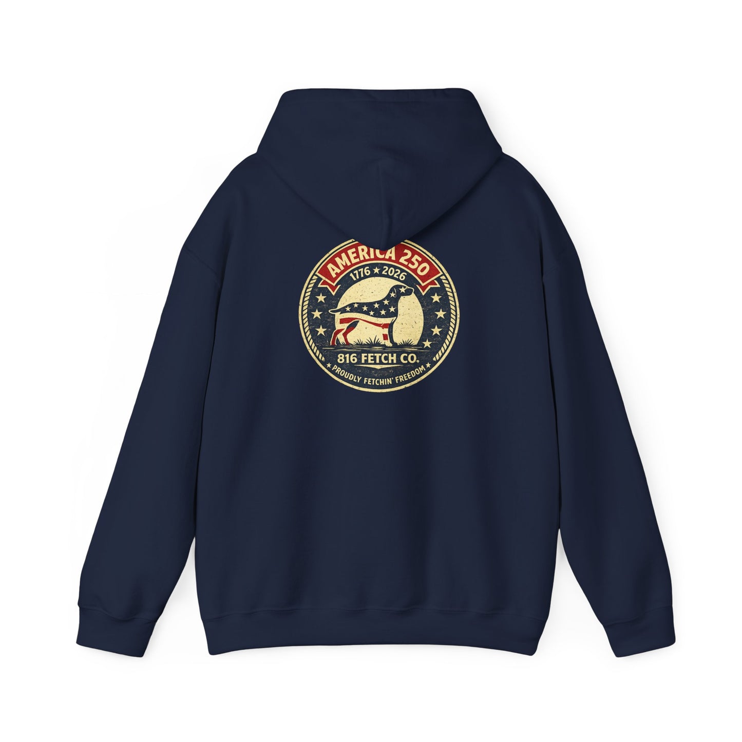 America 250 Hoodie – Patriotic 1776–2026
