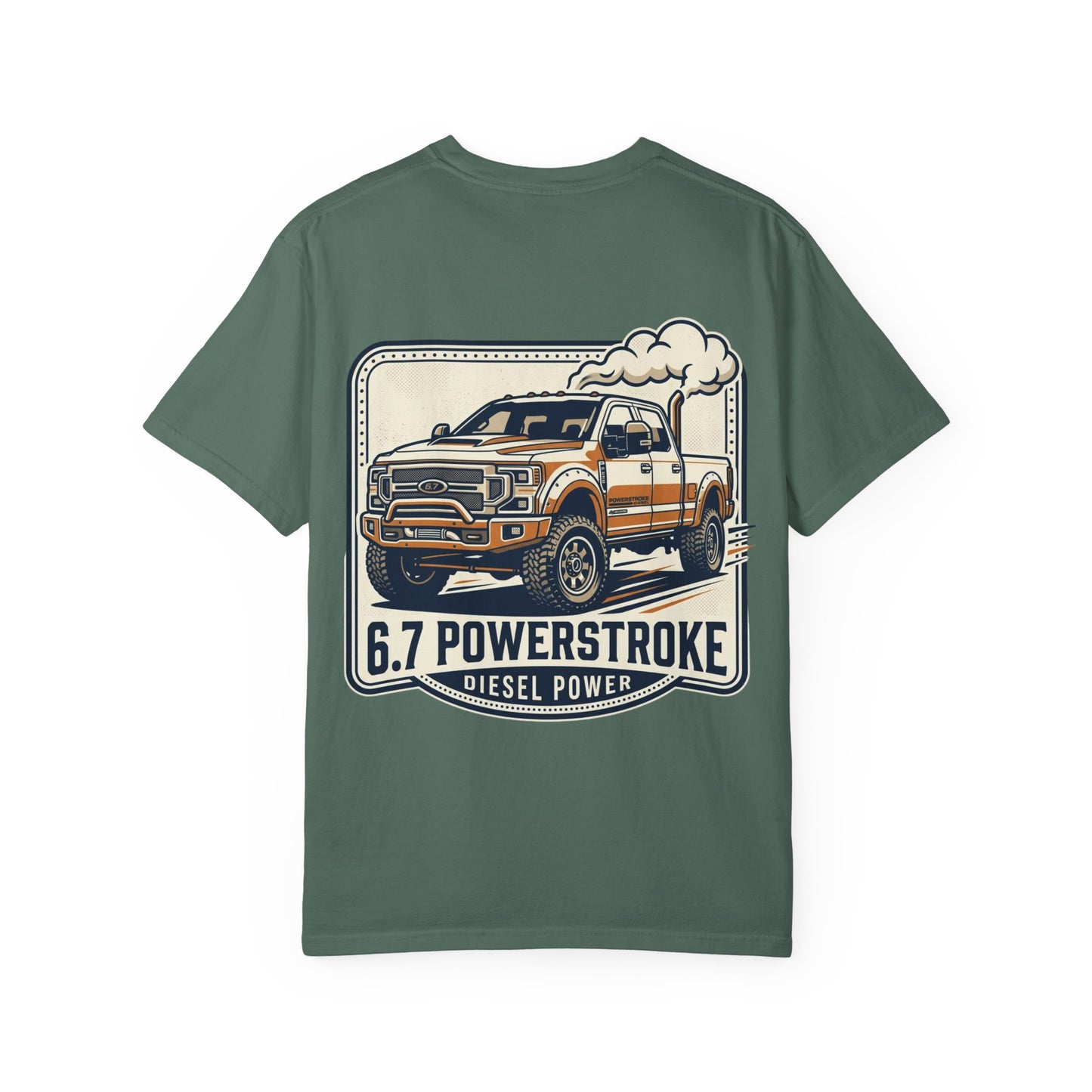 6.7 Powerstroke Diesel Truck T-Shirt — Vintage Pickup Graphic Tee