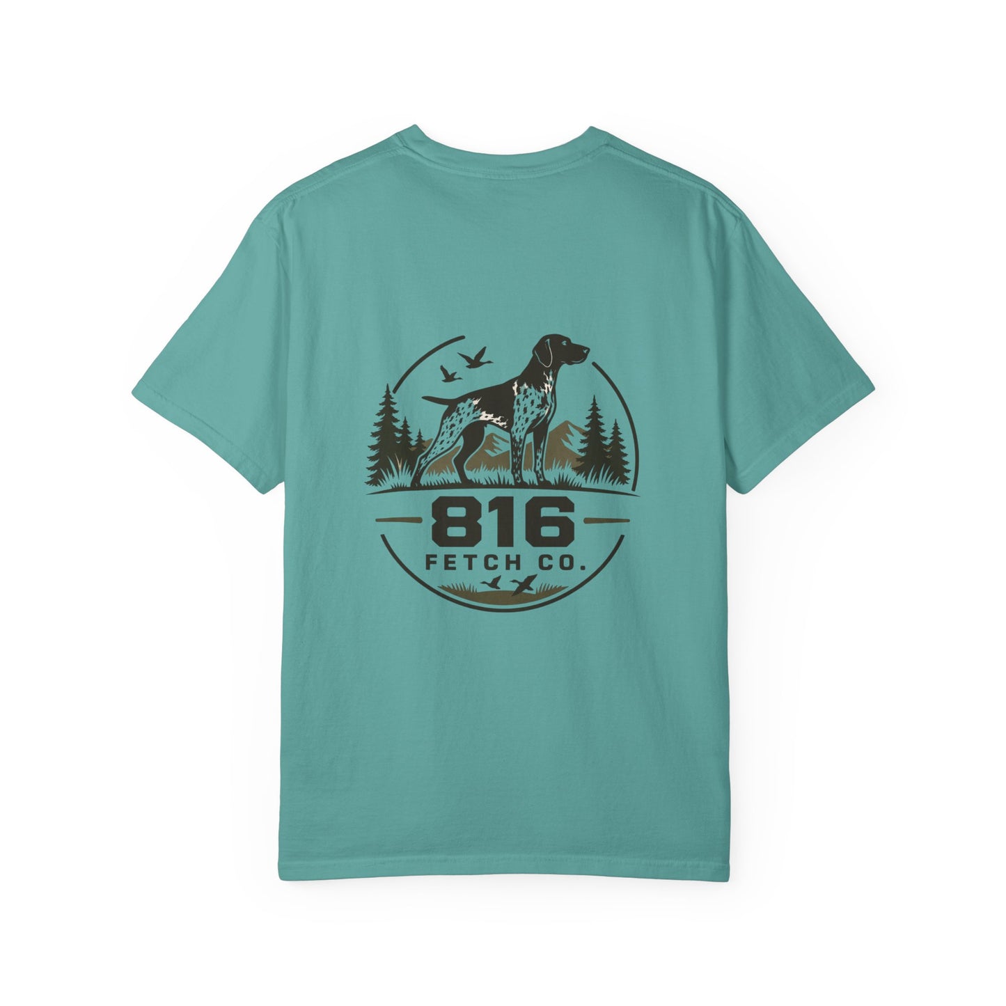 816 Fetch Co. Hunting Dog Logo Tee