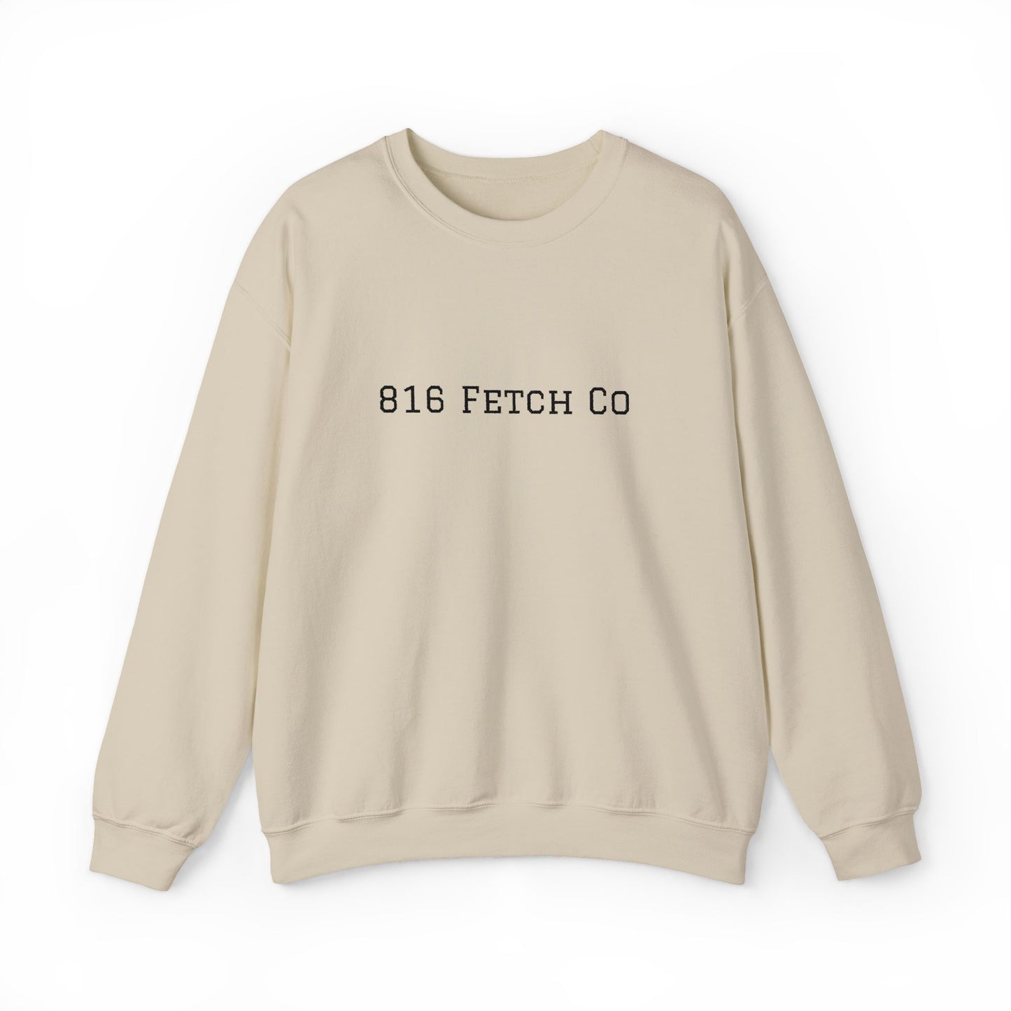 816 Fetch Co. Embroidered Crewneck Sweatshirt