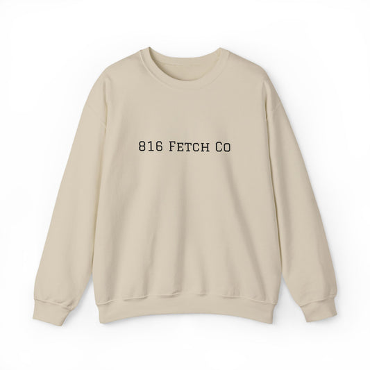 816 Fetch Co. Embroidered Crewneck Sweatshirt