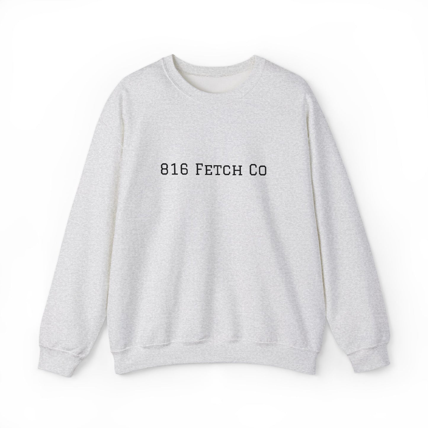 816 Fetch Co. Embroidered Crewneck Sweatshirt