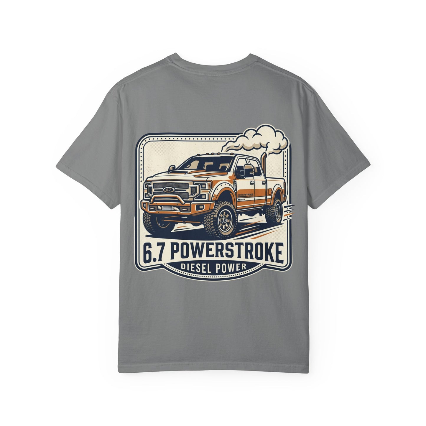 6.7 Powerstroke Diesel Truck T-Shirt — Vintage Pickup Graphic Tee